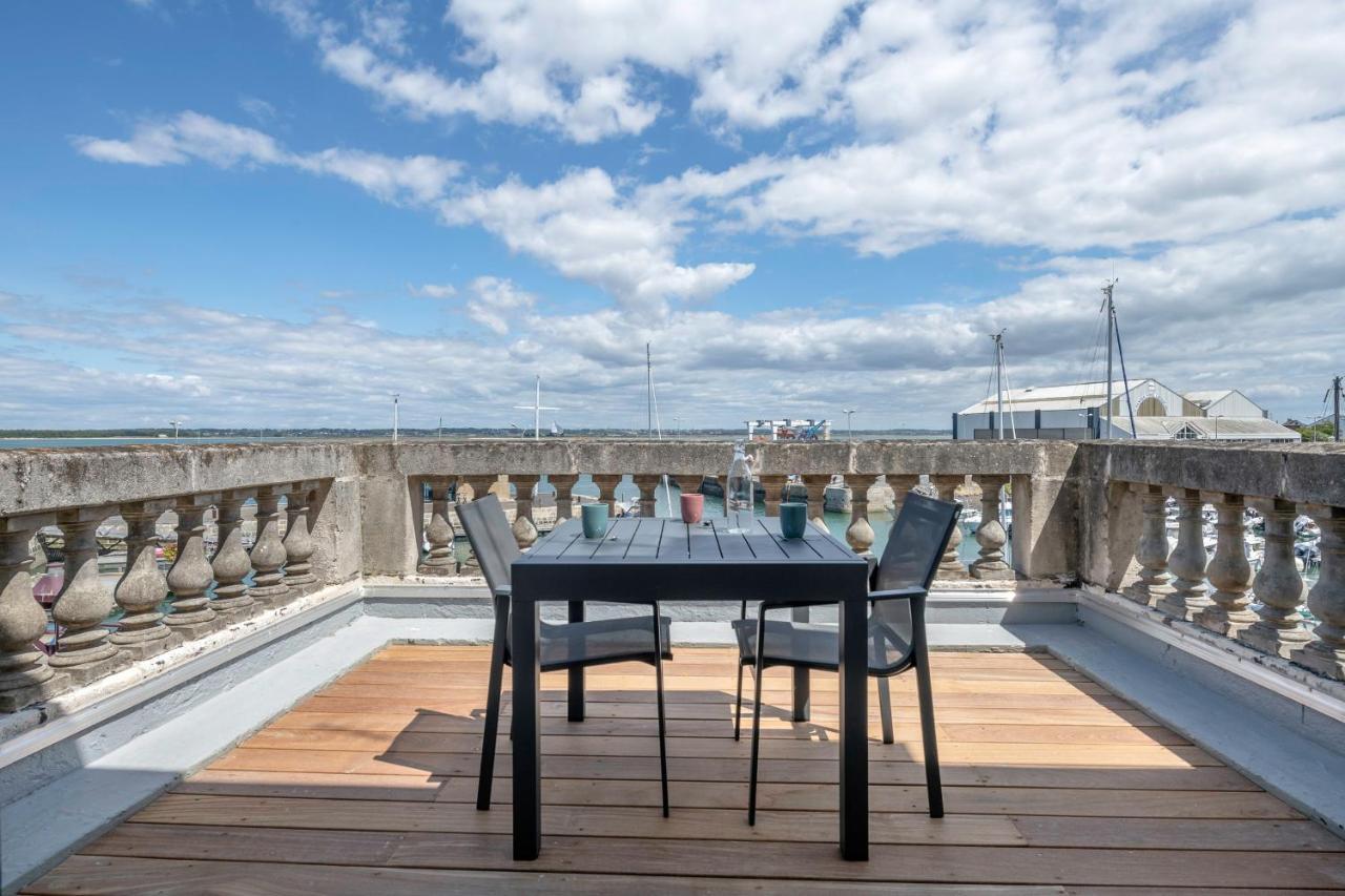 Charmant appartement vue mer au coeur du Croisic Le Croisic Extérieur photo