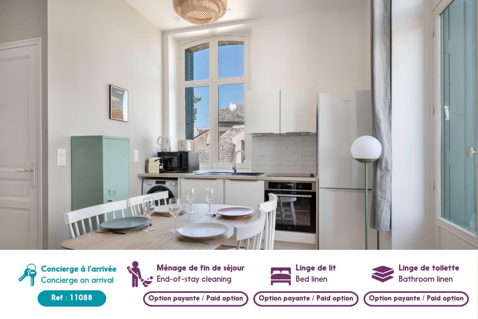 Charmant appartement vue mer au coeur du Croisic Le Croisic Extérieur photo